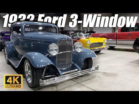 1932 Ford 3-Window Coupe For Sale Vanguard Motor Sales #Video