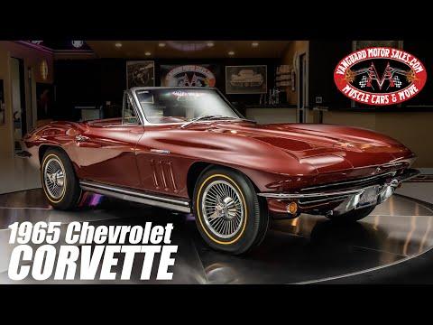 1965 Chevrolet Corvette Convertible L84 327/375 Fuelie #Video