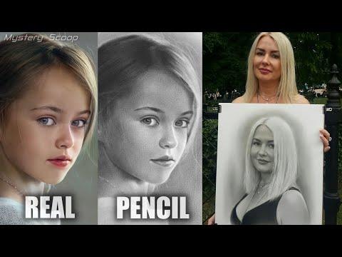 Russian Street Artist Draws Amazingly Realistic Portraits In Less Than An Hour #Video