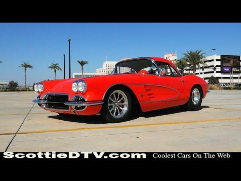 1961 Chevrolet Corvette Pro Street Hot Rod Custom Car Muscle #Video