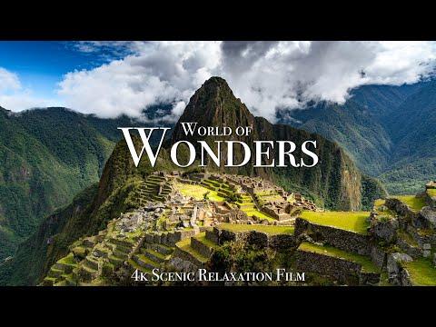 Wonders of the World 4K - Scenic Relaxation Film With Calming Music #Video