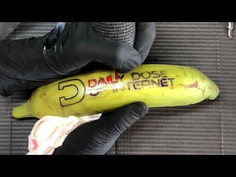 Giving A Banana A Tattoo Video - Your Daily Dose Of Internet.
