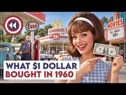 10 Things You Could Buy For Under $1 In The 1960s #Video