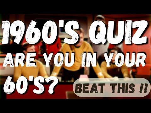 How Much Do You Really Know About the 1960s? 1960's Modern History Quiz. #Video