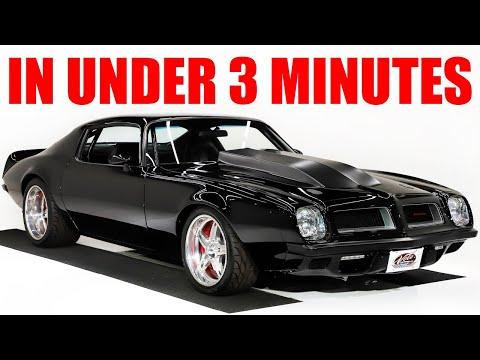 1974 Pontiac Firebird Pro Touring #Video