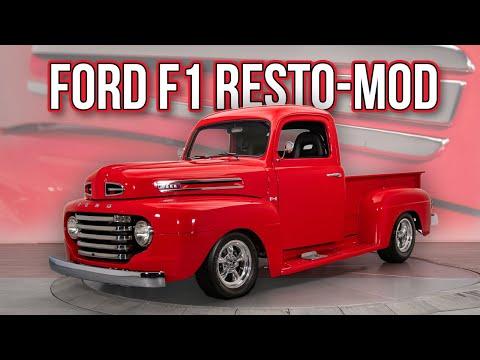 All Steel 1948 Ford F1 Resto Mod Pickup EFI 4.6L V8 5-speed #Video