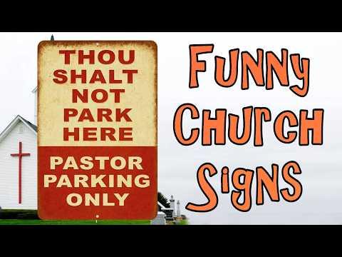 Funny Church Signs To Make You Smile #Video