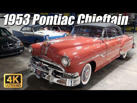 1953 Pontiac Chieftain Convertible For Sale Vanguard Motor Sales  #Video