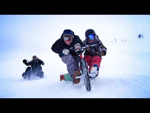Trike Drifting In SNOW With Syndicate And Shonduras!