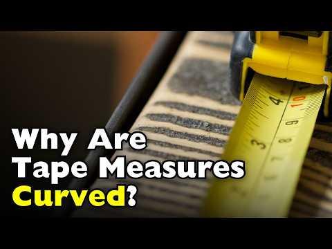 What That Curve on a Tape Measure Actually Does #Video