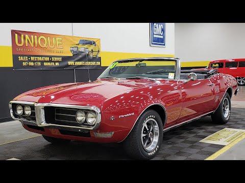 1968 Pontiac Firebird Convertible #Video