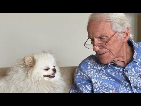 86-year-old man and his dog are soulmates #Video