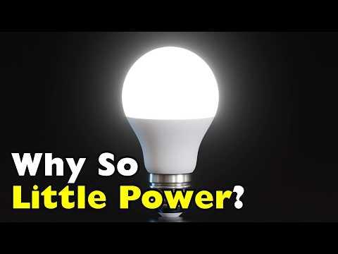 Why Do LED Bulbs Use So Little Electricity? #Video