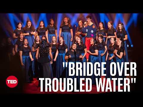 'Bridge Over Troubled Water' — Like You’ve Never Heard It Before | MAS Vocal | TED #video