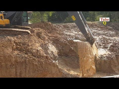 Amazing excavator operator work