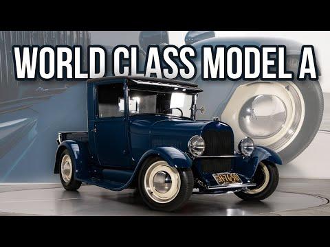 Pro Built Steel 1929 Ford Model A Custom Hot Rod 265 Chevy V8 T5 5-speed - FOR SALE #Video