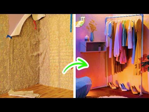 UPGRADE YOUR BEDROOM WITH THESE AWESOME HACKS #Video