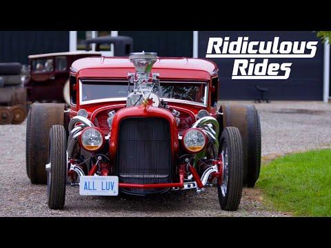 1930's Hot Rod Becomes Ford/Chevy Hybrid | RIDICULOUS RIDES #Video