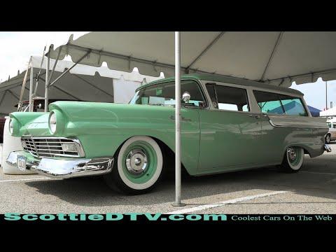 1957 Ford Ranch Wagon Pro Touring Hot Rod Custom Wagon #Video