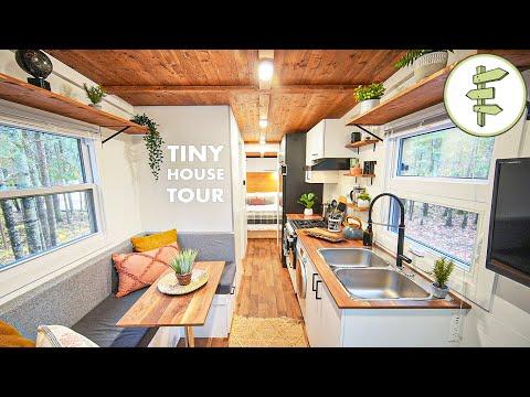 You Won't Believe How Much Fits in this Clever & Compact Tiny House — FULL TOUR #Video