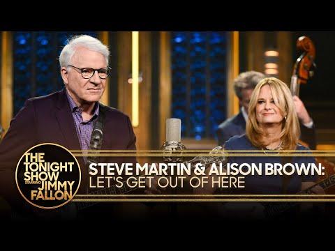 Steve Martin and Alison Brown: Let’s Get Out of Here | The Tonight Show Starring Jimmy Fallon #Video