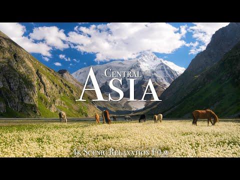 Central Asia 4K - Scenic Relaxation Film With Calming Music #Video