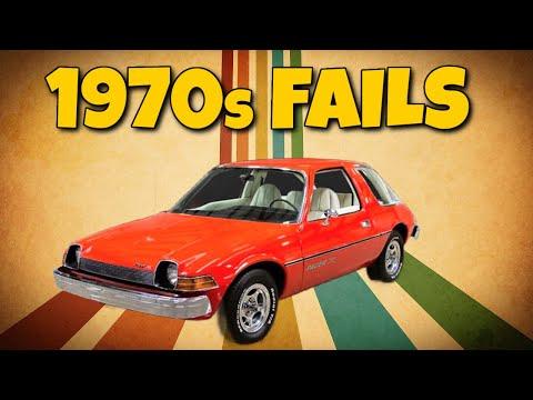 The Top 7 WORST Cars of the 1970s #Video