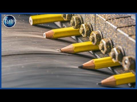 How Pencils Are Made (Colored and Graphite) #Video