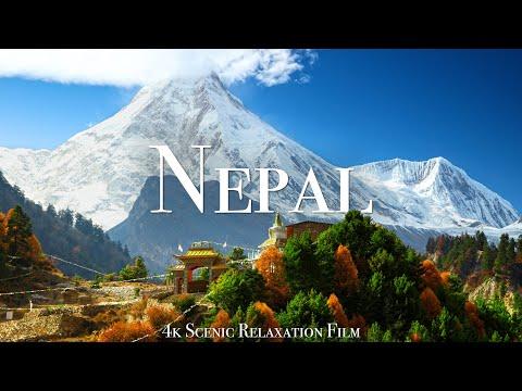 Nepal 4K - Scenic Relaxation Film With Calming Music #Video