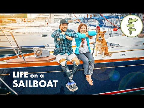 Pro Diver & Amputee Athlete Living on a Sailboat & Following Their Dreams #Video