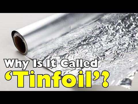 Why Do We Still Call It 'Tinfoil'? #Video