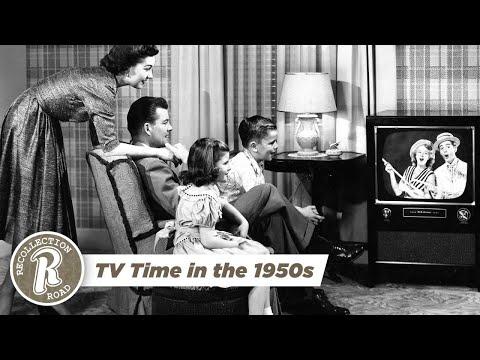 TV Time in the 1950s - A Photo Album of Life in America #Video