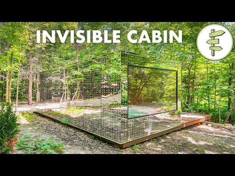 This Mirror Cabin is Hidden in Plain Sight – Chameleon Tiny House with Beautiful Interior #Video