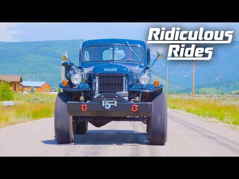 Classic Dodge Power Wagon Gets Ultimate Makeover | RIDICULOUS RIDES #Video