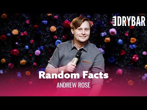 Random Facts You Probably Didn't Know. Andrew Rose #Video