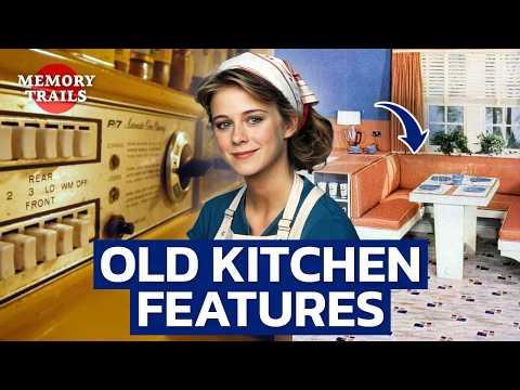 15 Old Kitchen Features That VANISHED from Our Homes #Video