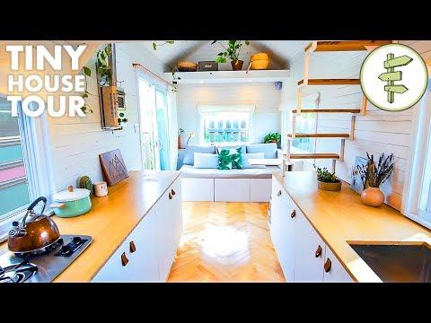 Tour This Spacious DIY Tiny House with Transforming Furniture