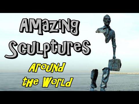 Amazing Sculptures In Cities Around The World #Video