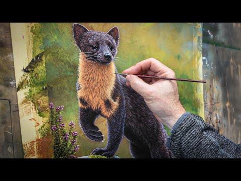 Timelapse Shows How I Bring This Painting Alive | Robert E Fuller #Video