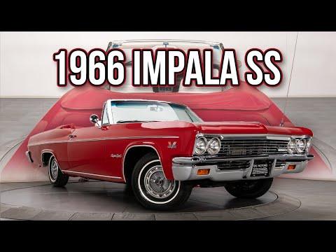 Frame Off Restored 1966 Chevy Impala SS Conv 396/325hp V8 Auto #Video