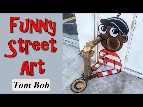 Funny Street Art By Tom Bob #Video