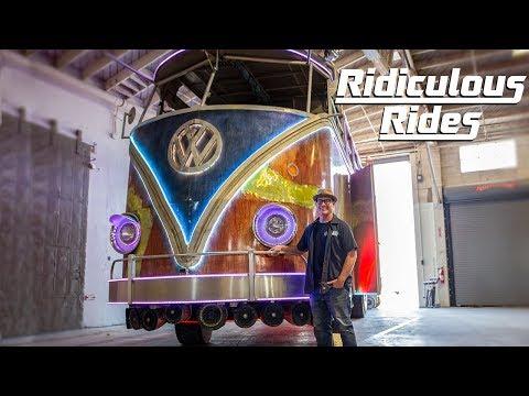 The Giant 13ft High VW Party Bus | RIDICULOUS RIDES #Video