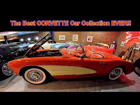 Private Viewing of the Best Corvette Car Collection EVER! #Video