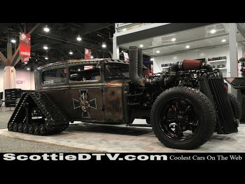 1930 Ford Model A Rat Rod Hot Rod On Tracks 5.9 Cummins Diesel #Video