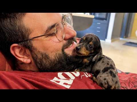 When You Can't Hold Back Your Emotions Over Your Dream Dog #Video
