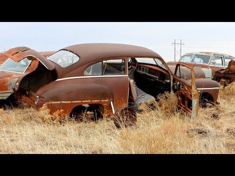 65 Acres of Pre 70's Salvage Car Parts - Ripe For Picking Off Route 66! #Video