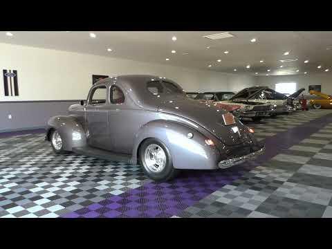 1940 Ford Deluxe Coupe 350 Ram-Jet 4L60E Roadster Shop Chassis #Video