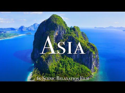 Asia 4k - Scenic Relaxation Film With Calming Music #Video
