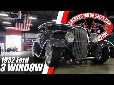 1932 Ford 3 Window Coupe For Sale Vanguard Motor Sales #Video
