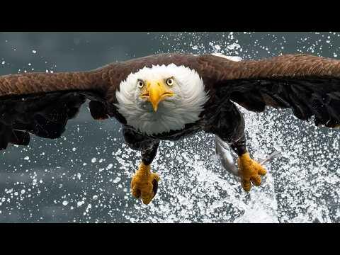 Not AI! Eagle Hunts on Foot in Glorious 8X Slow Motion #Video